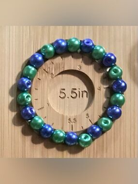 🌎 Earth Day “Earth & Sky” Beaded Bracelets — Made to Order 🌎